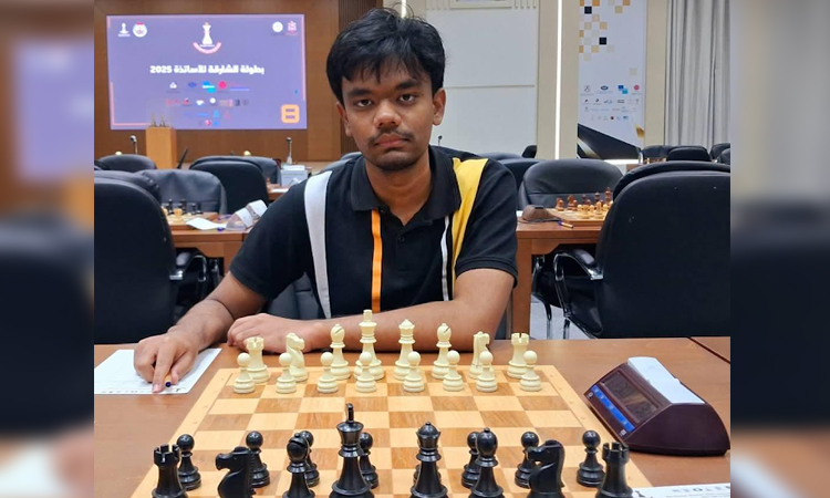 Zia splits point in 2nd round in Sharjah Masters Chess