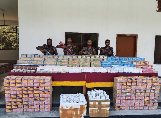 BGB seizes Indian smuggled goods of Tk 2.47 cr