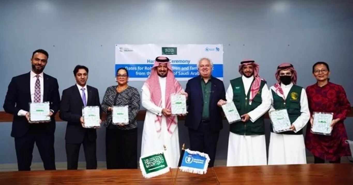KSrelief donates dates to WFP for Rohingya children in Bangladesh