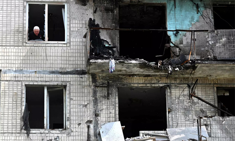 Ukraine says new drone attack on Kyiv, warns of missile threat