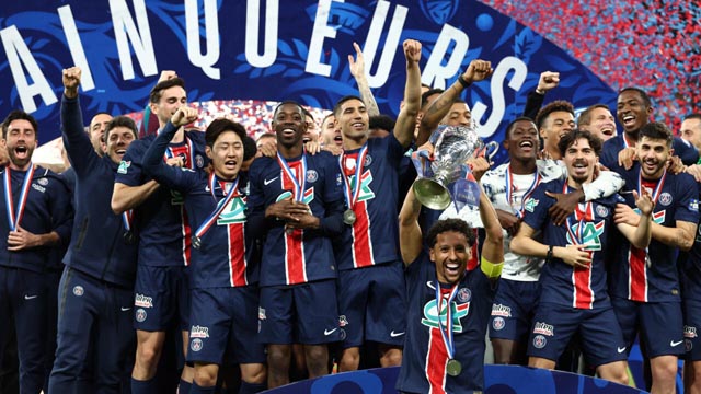 PSG beat Reims to win French Cup ahead of Champions League final