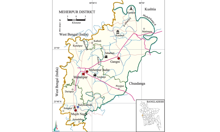 BSF pushes 19 people into Bangladesh through Meherpur Border