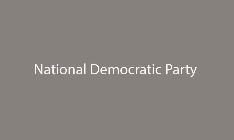 NDP seeks registration as a political party