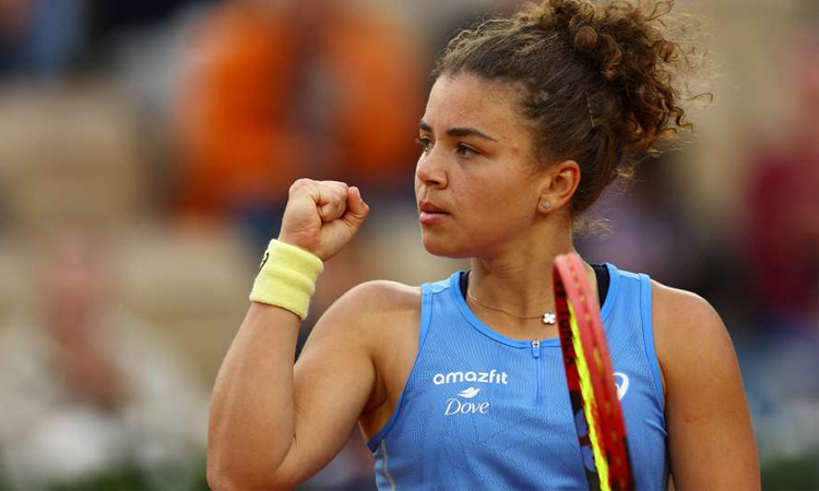 Fourth seed Paolini survives French Open first-round scare