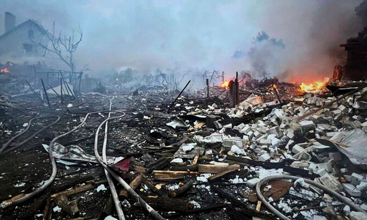 13 killed as Russia pummels Ukraine with biggest ever drone attack