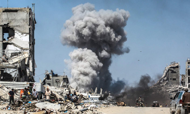 Gaza rescuers: Israel strike on school-turned-shelter kills 20