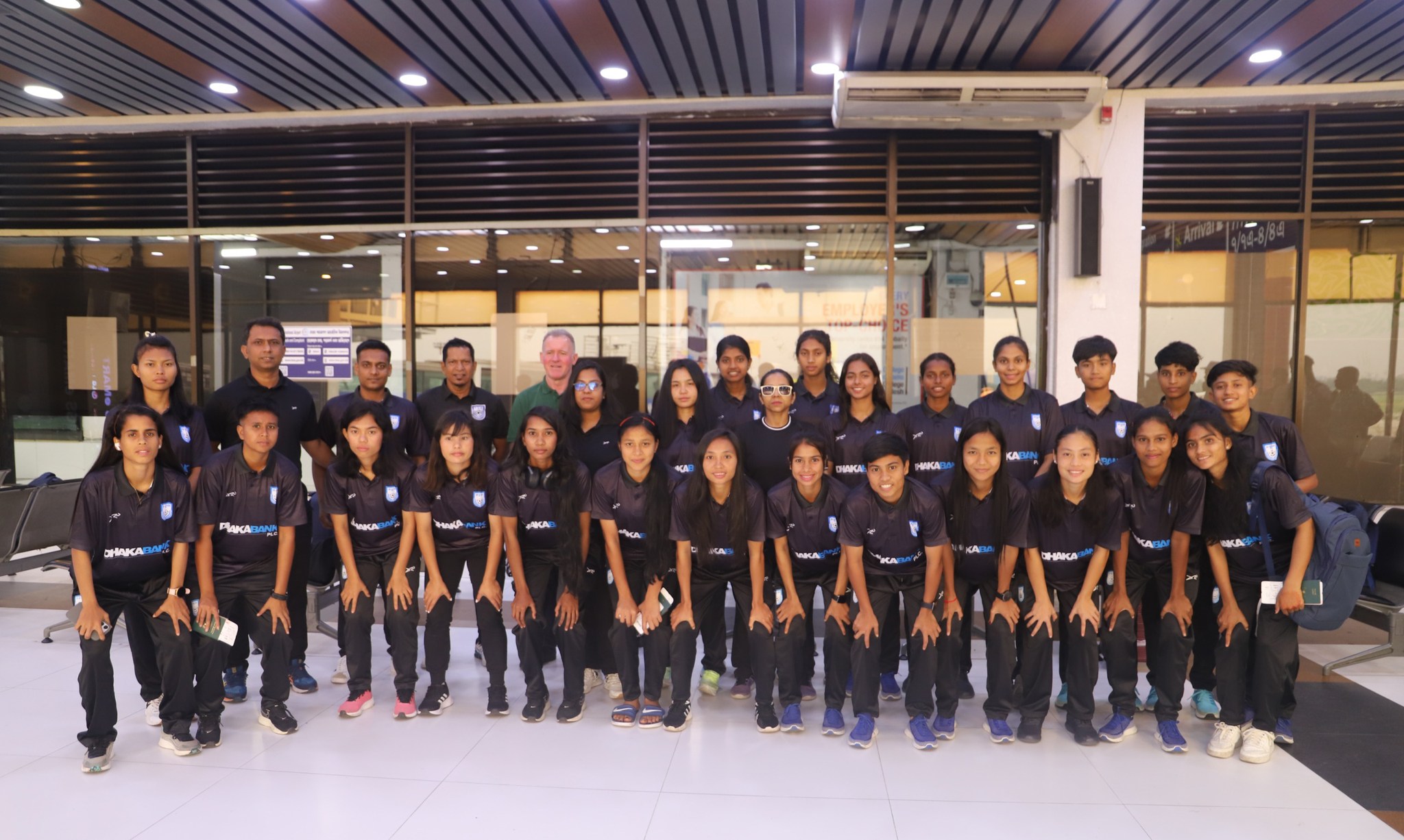 National women's football team off to Jordan