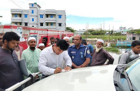 Man jailed for constructing structure on canal