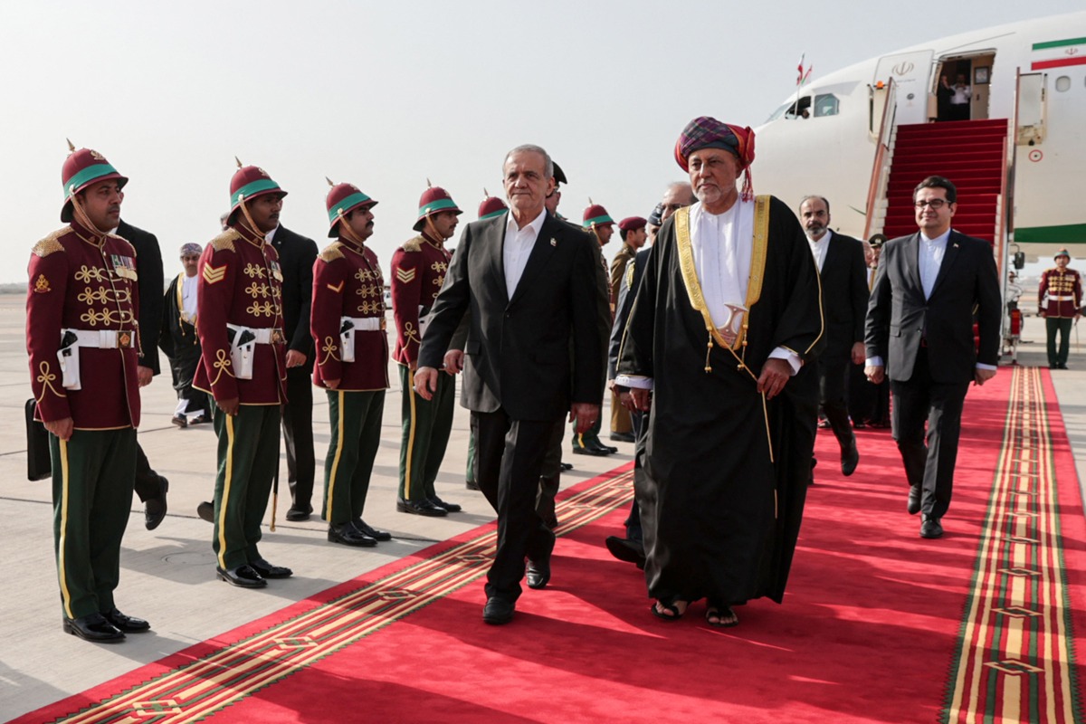 Iran president in Oman as nuclear talks progress