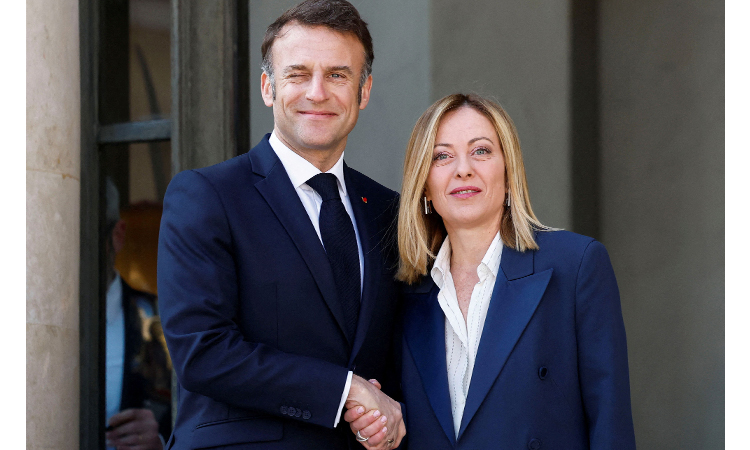 Meloni to hold talks with Macron in Rome on Tuesday