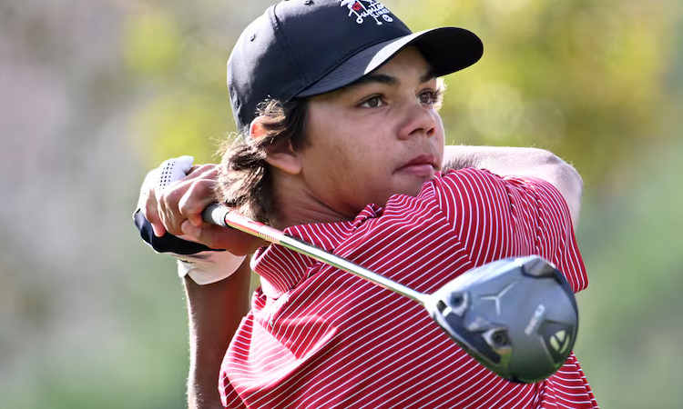 Tiger's son Charlie Woods captures first junior crown