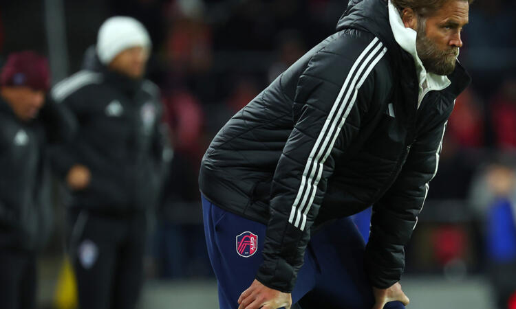 Sweden's Mellberg fired as coach of MLS St. Louis City