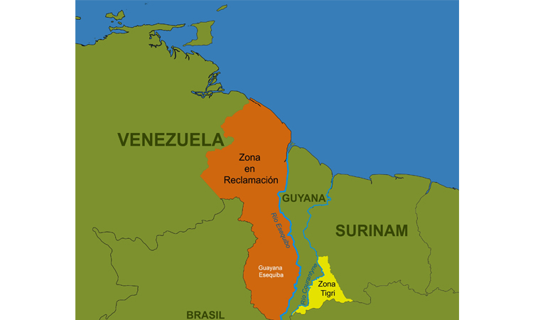Venezuelan town teetering on edge of border dispute