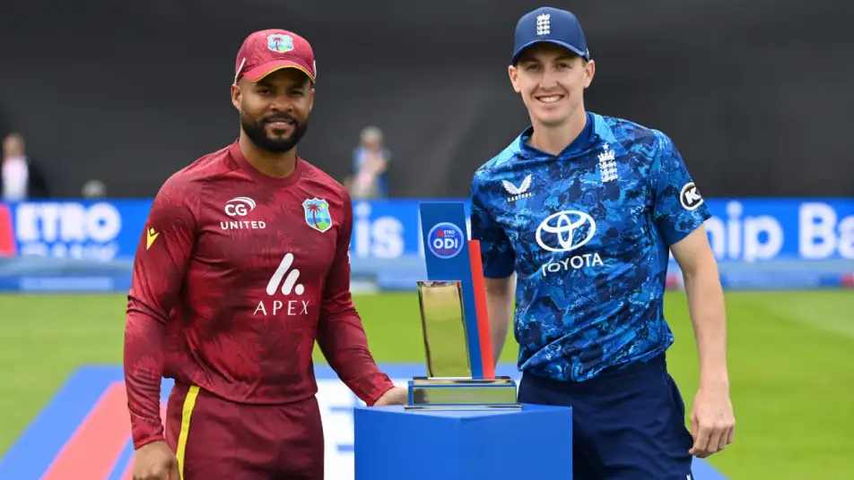 West Indies bowl against England in 1st ODI