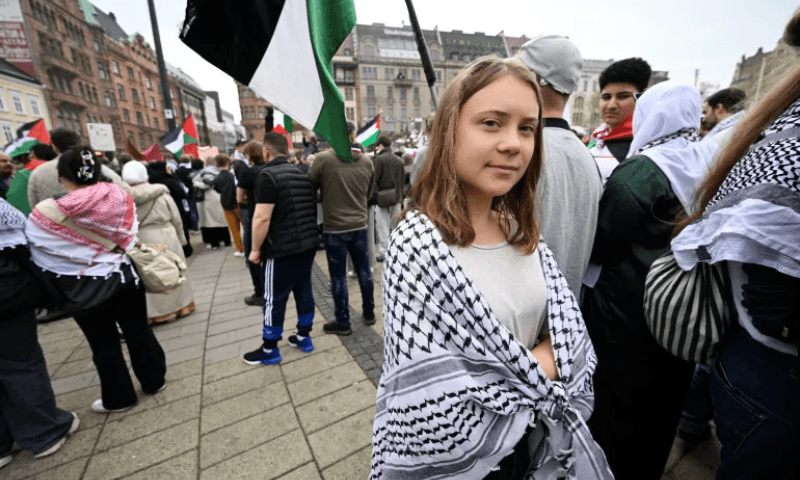 Greta Thunberg to visit Gaza with activists