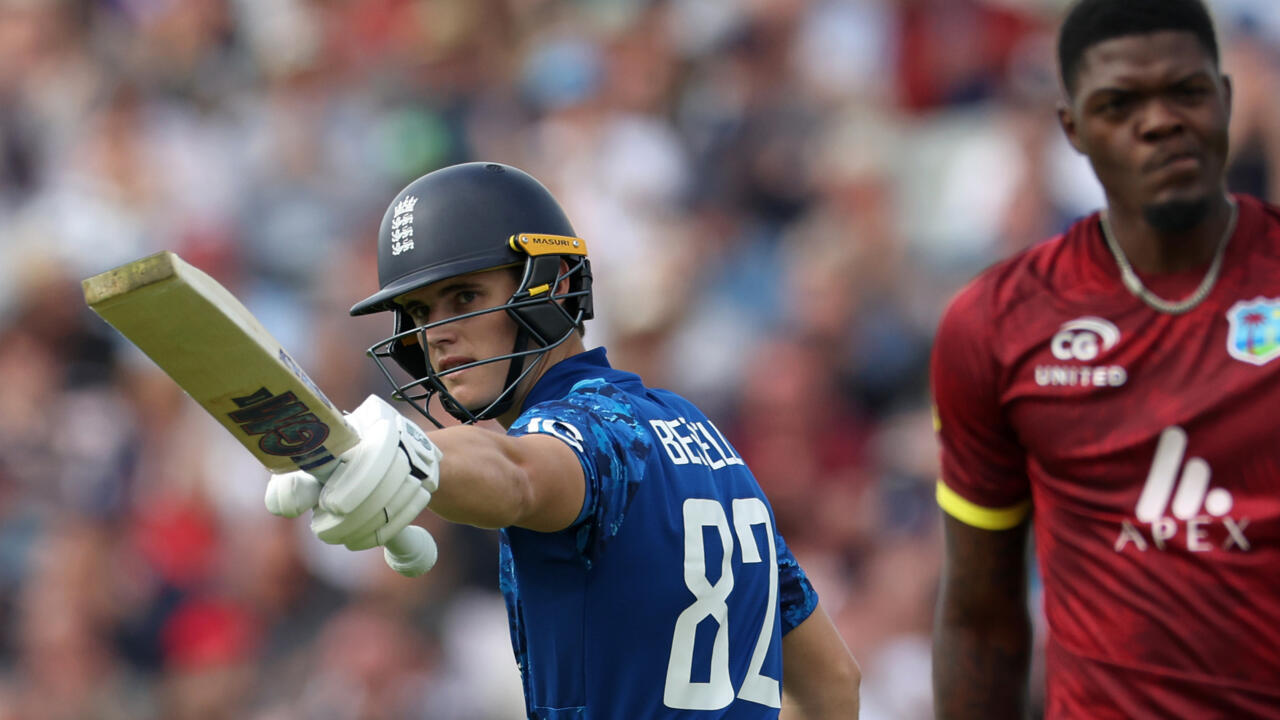 Brook hails 'exceptional' Bethell as England rout West Indies