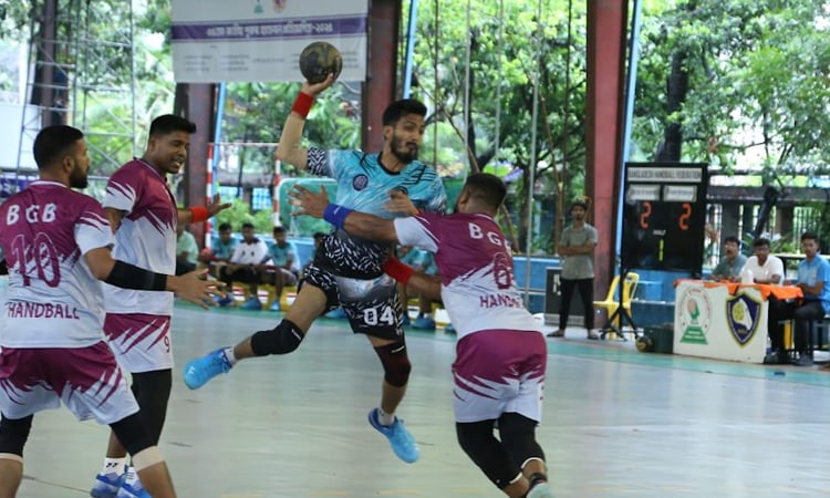 Ansar, BGB advance Men's Handball final 