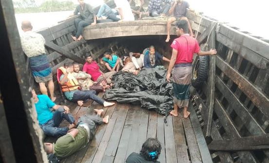Trawler with 39 passengers capsizes in Meghna: 6 missing