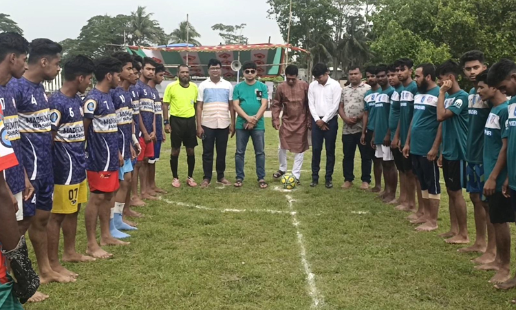 UNO Cup football tournament held in Gopalganj