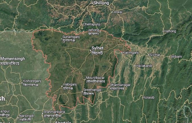 Sylhet records highest rainfall 