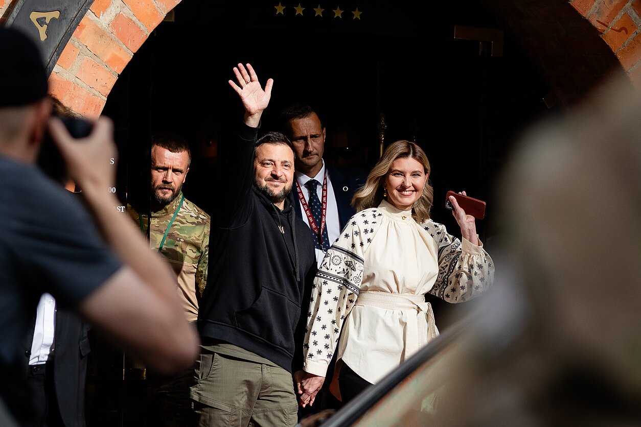 Zelensky arrives in Vilnius for Nato eastern flank summit