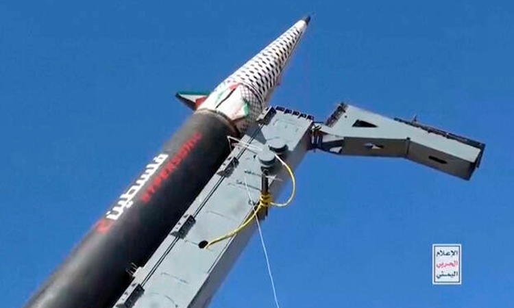 Israel intercepts Yemen missile, Huthi rebels claim attack