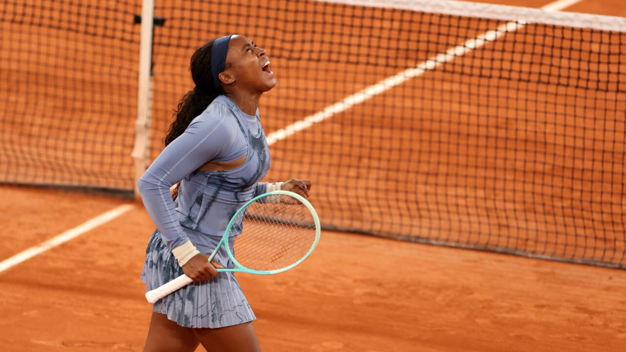 Gauff fights past Keys to book French Open semi-final spot