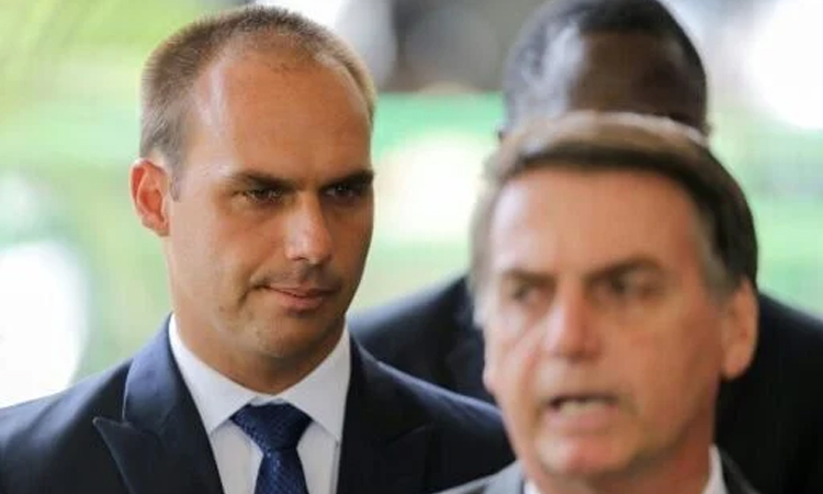 Brazil police quiz Bolsonaro over son's campaign against judge