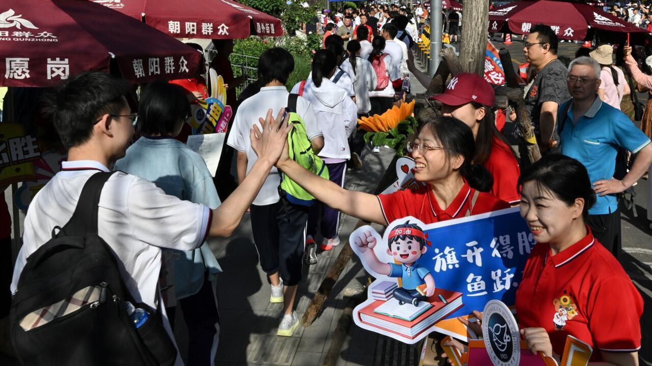 Millions sit China's high-stakes university entrance exam