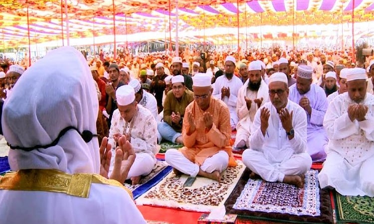 Eid-ul-Azha being celebrated in Rangpur 