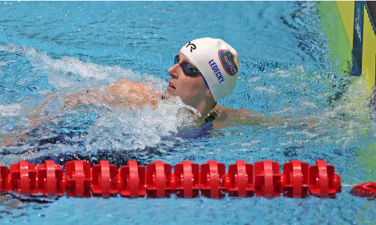 Ledecky closes US swim championships with 1,500m free victory