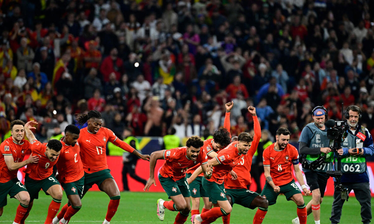 Portugal beat Spain on penalties to win Nations League