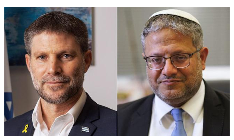 UK and four nations sanction two far-right Israeli ministers