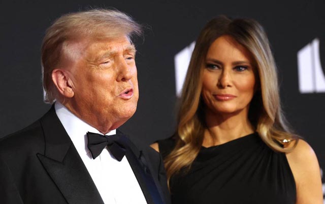 Trump watches 'Les Miserables', tale of revolt and oppression