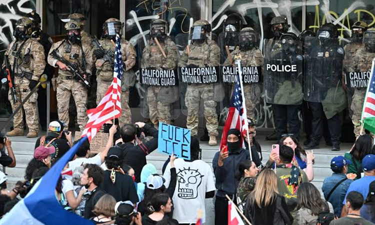 Protests spread across US despite Trump threats     