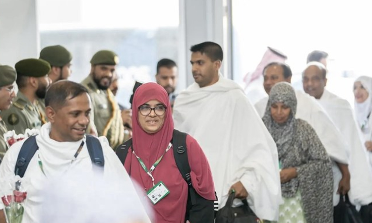 8,606 Hajj pilgrims return home so far from Saudi Arabia 