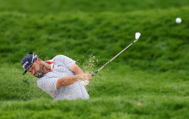 Burns and Spaun share US Open lead through nine holes of third round