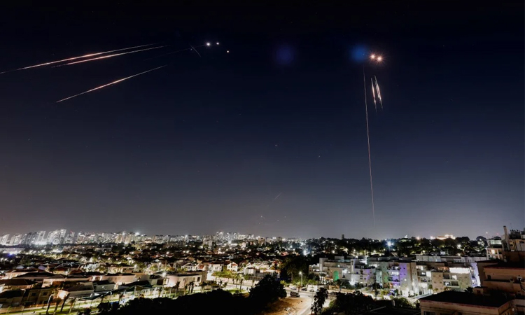 Israeli army says strikes Iran surface-to-surface missile sites
