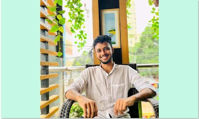 Tahmid joined victory procession leaving his meal, but never returned
