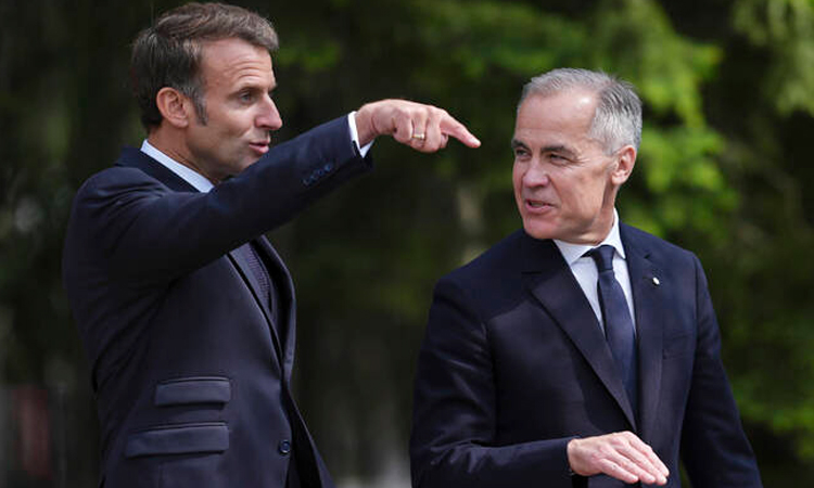 Macron urges end to strikes against civilians, warns against Iran regime change