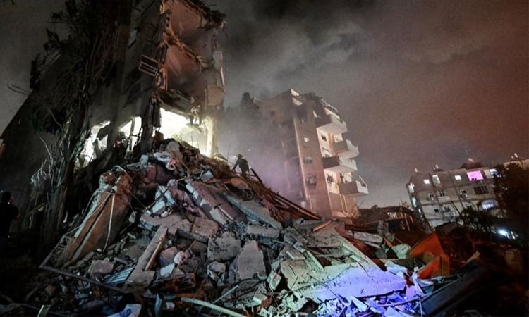 Israel says conducted 'extensive strikes' in Iran's west
