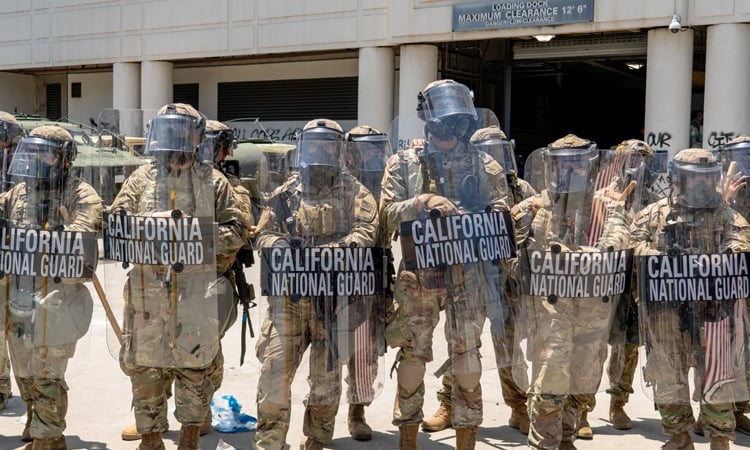 US court to weigh Trump's deployment of California troops