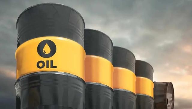 Oil stabilises after surge, stocks drop as Mideast crisis fuels jitters