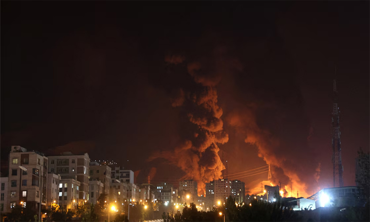 Israel army says struck Iran centrifuge production, weapons manufacturing sites