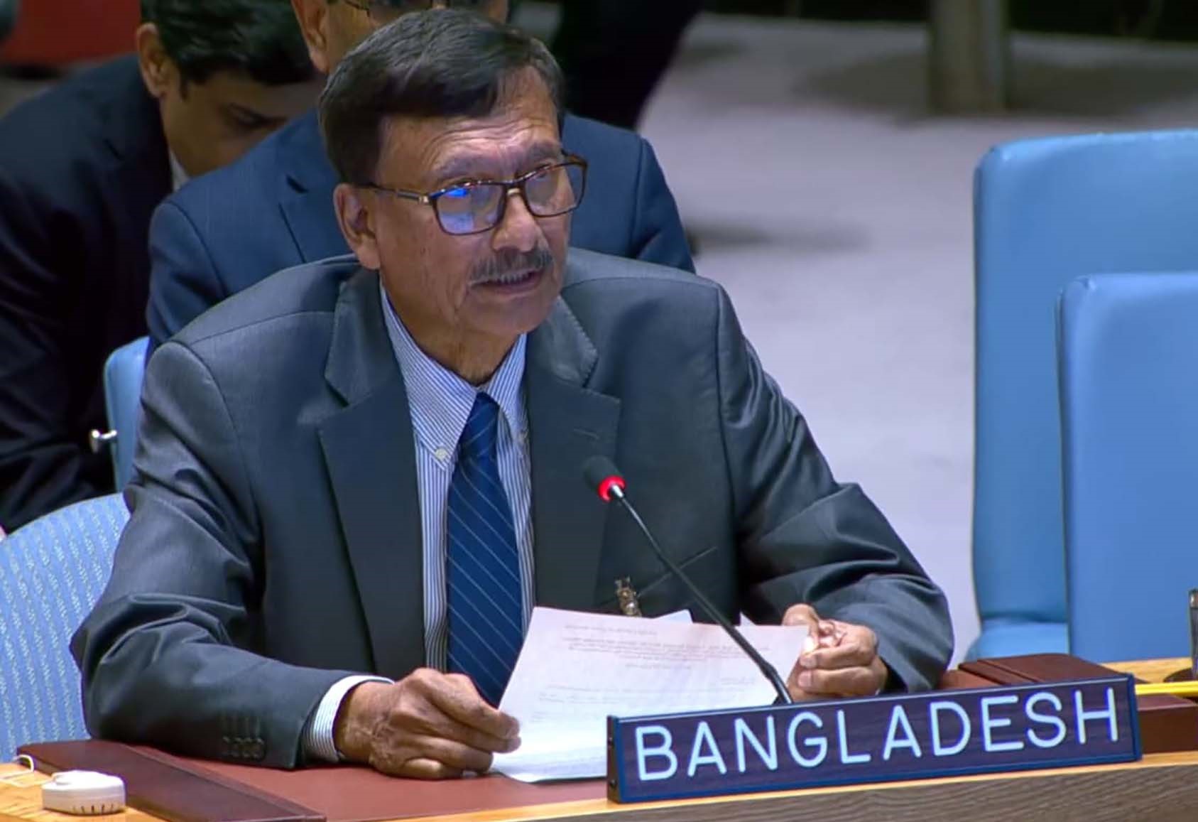Rohingya crisis posing new security risks, Touhid says in UN 
