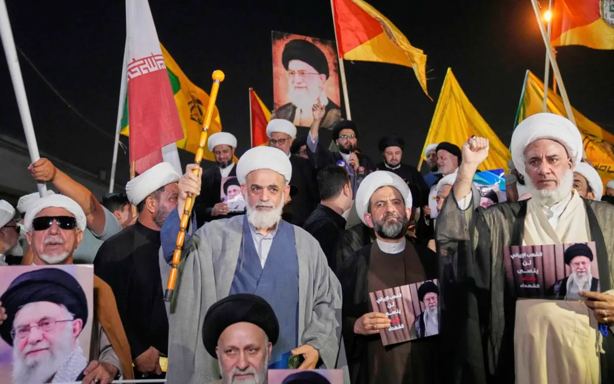Thousands protest in Iraq against the Iran-Israel war