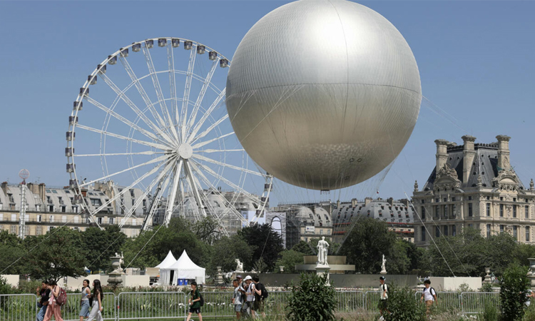 Olympic balloon to rise again in Paris