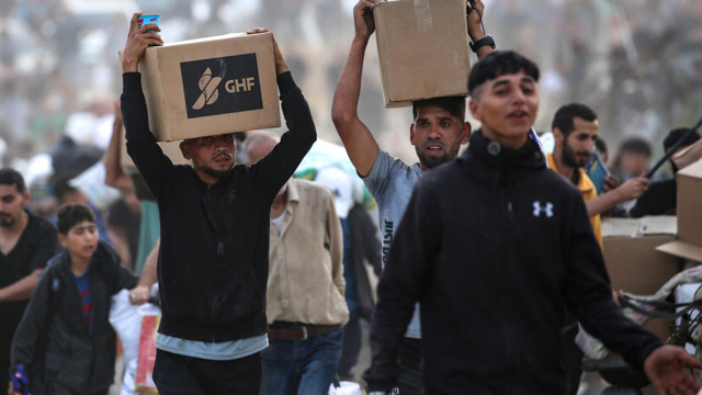 US-backed Gaza aid group says people 'desperately need more aid'