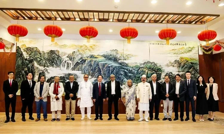 High-level BNP delegation to leave for China tonight