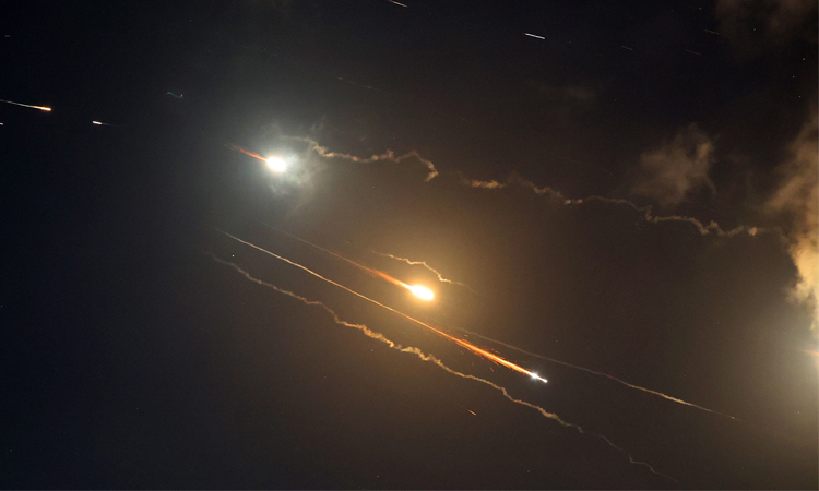 Israeli military says two waves of missiles launched from Iran